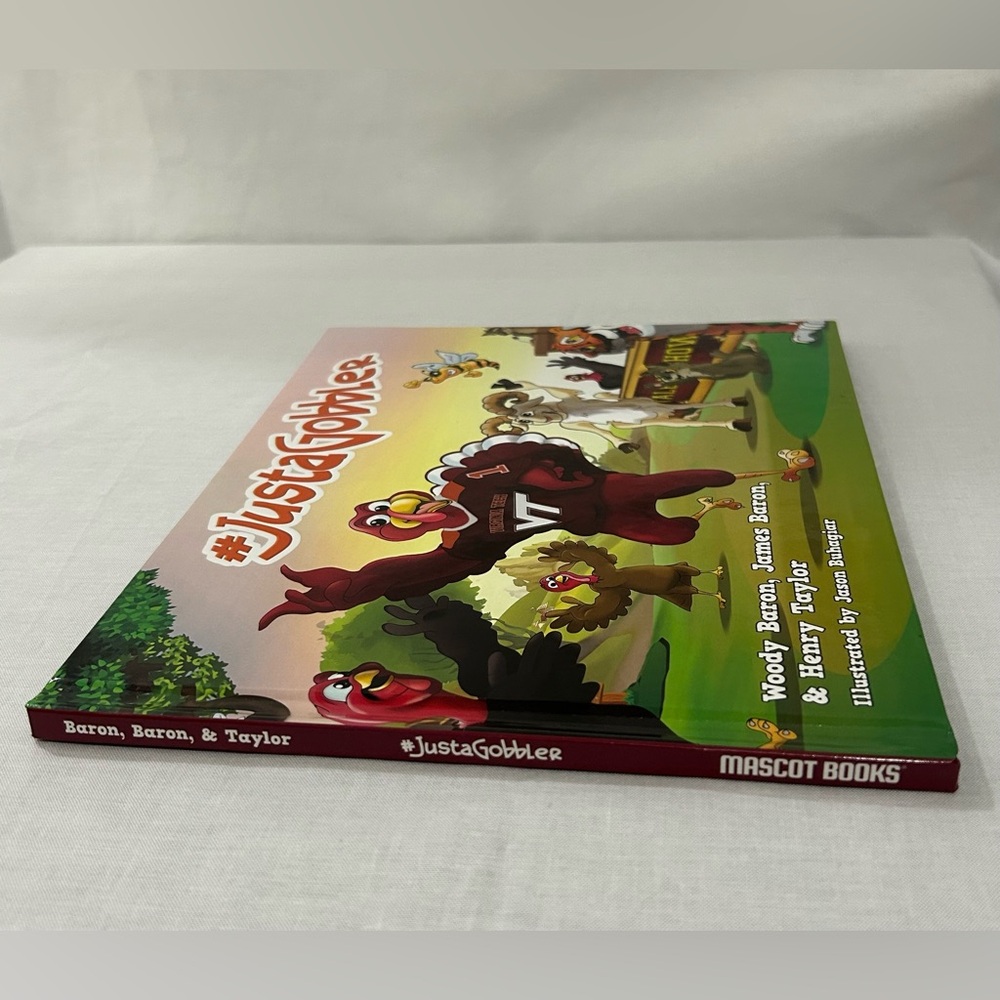 JustaGobbler Virginia Tech Children's Book - Picture 5 of 5
